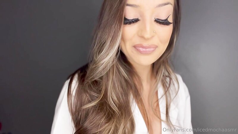 Iced Mocha ASMR: RP Nurse Gives Blowjob in Roleplay POV