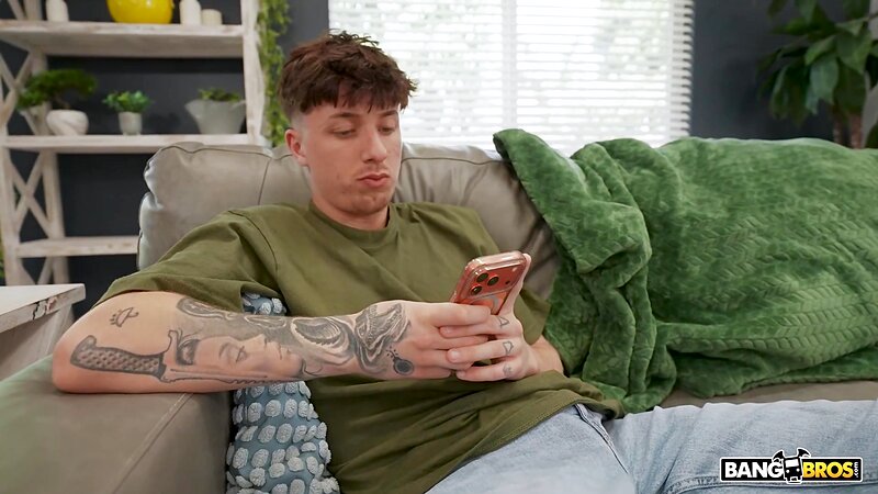 Remy Rune Busty Milf Gives Blowjob and Cowgirl Fuck for Birthday Gift