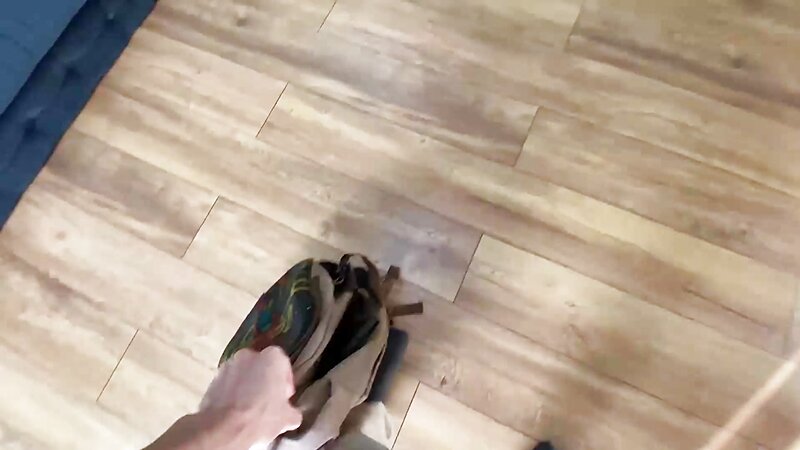 Karina Lin Police Roleplay Blonde Blowjob with Eye Contact in Cowgirl and Doggystyle