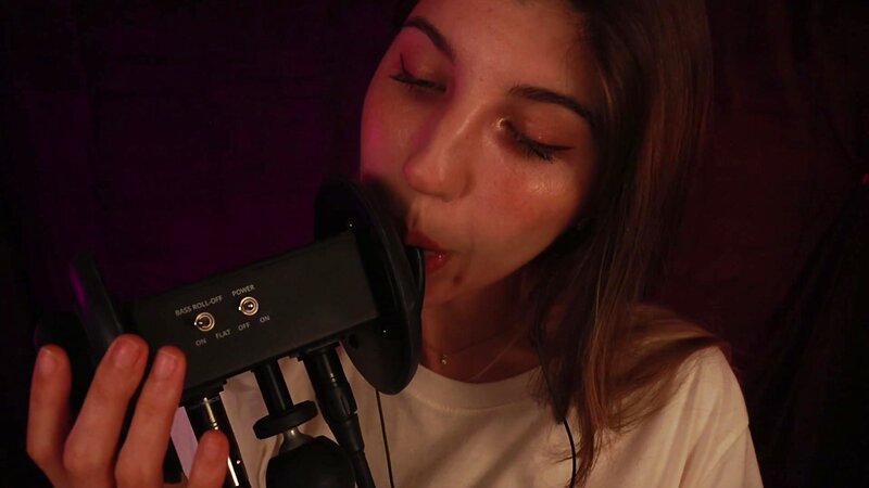 FrivolousFox ASMR Ear Eating and Whispers Seductive Roleplay