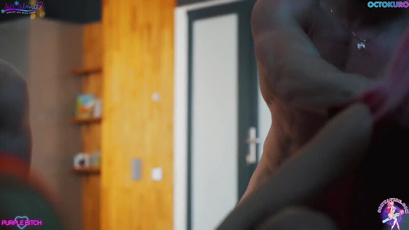 Sonya Vibe, Sia Siberia, Octokuro and Purple Bitch Cosplay Orgy with Double Penetration, Blowjob and Anal