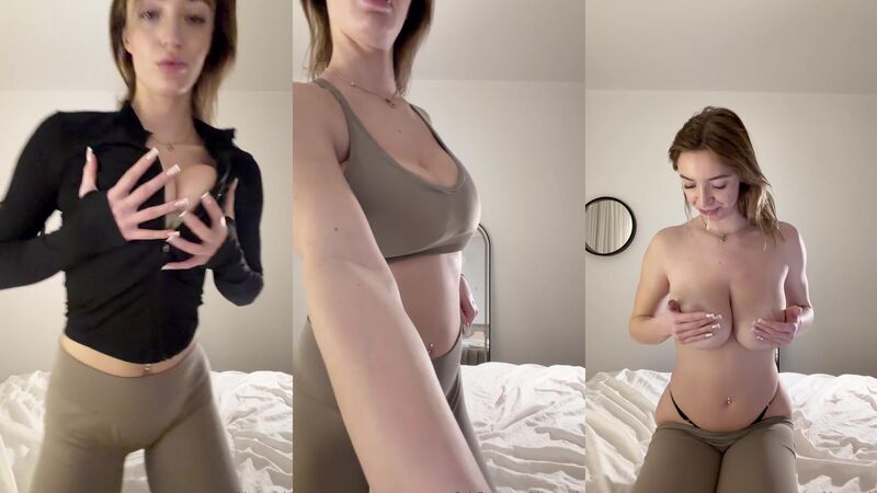 KimNovak Blonde Seduction with Big Tits Teasing and Spit