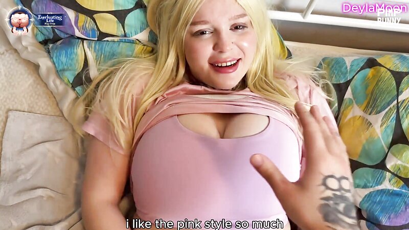 DeylaMoon Busty 18-Year-Old Blonde Girlfriend Tender Creampie in Cowgirl and Anal