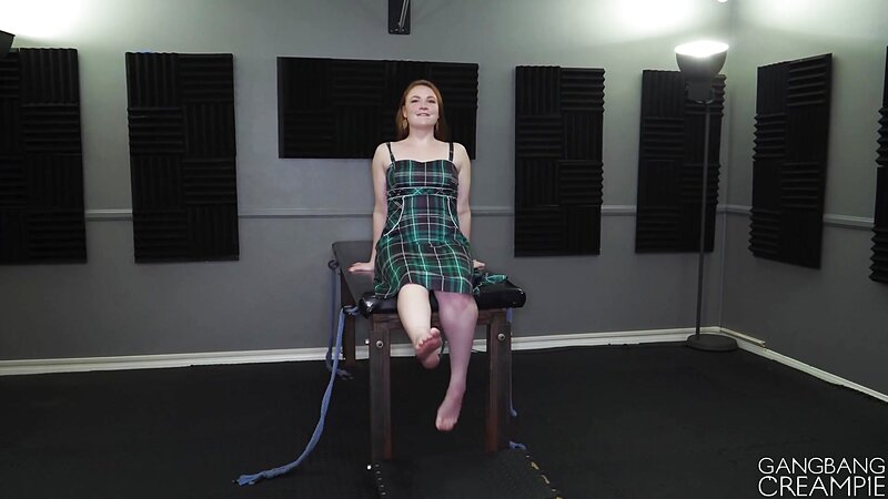 Yaya Gingersnatch Redhead Hardcore Gangbang with BBCs and Creampie in Threesome