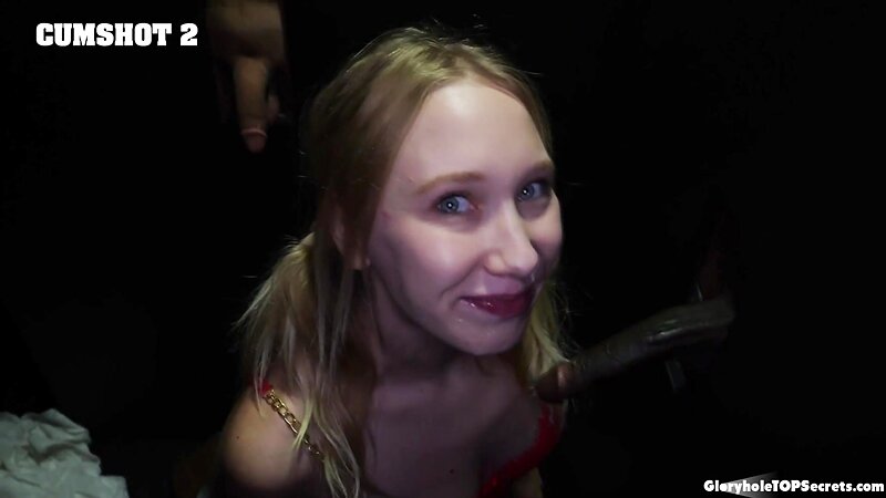 Mckenna Lynn Blowjob Blowjob and Cumshot at Glory Hole