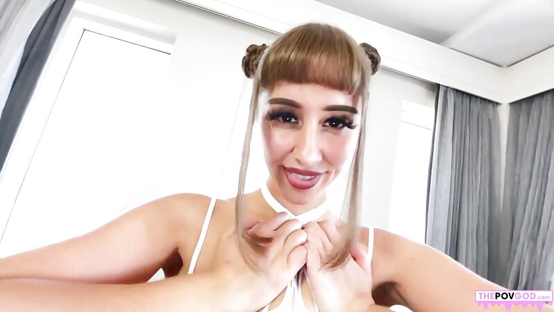 Tommy King Gets Hard Cock in Her Mouth and Ass Bounced in Doggystyle POV