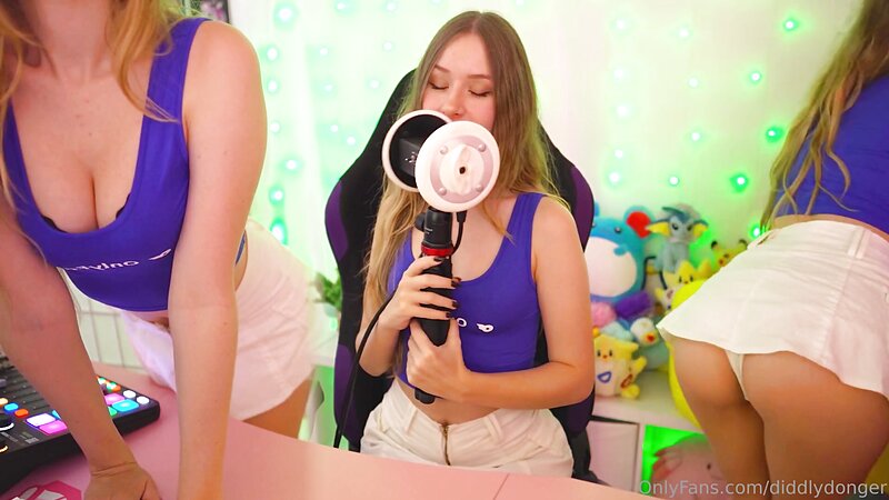 Diddly ASMR Gooning Session with Jerk Off Instructions