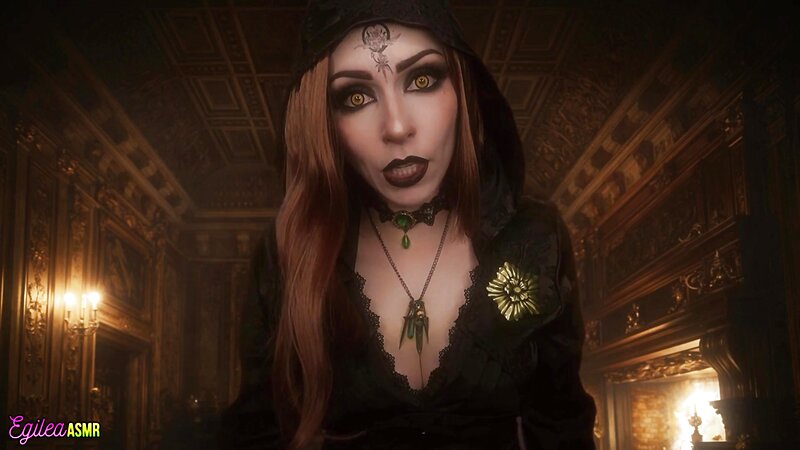 Daniela Dimitrescu Cosplay ASMR Tickles and Kisses Experience