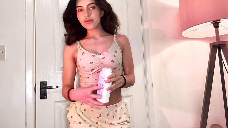 Nina Nashi ASMR Intimate Belly Massage with Tingles No Talking