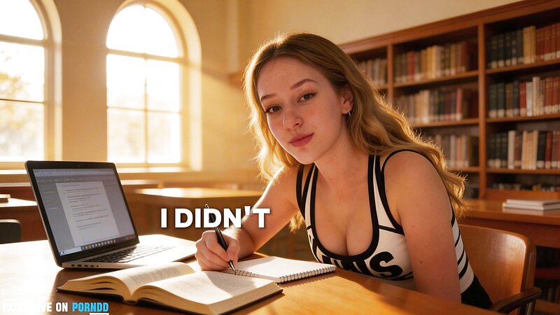 Diddly ASMR Bratty Classmate Jerks You Off in Public Library Roleplay