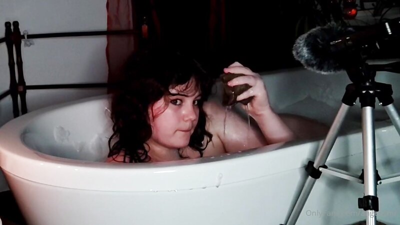 AngeASMR ASMR Bath Time Shower Tease