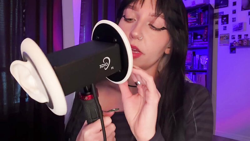 Sage ASMR Inaudible Curse Words with Mouth Sounds and Heavy Breathing 3Dio