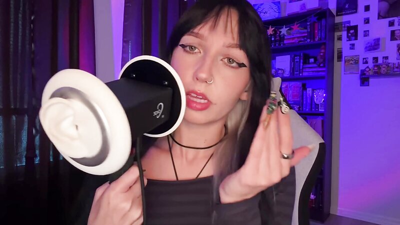 Sage ASMR Inaudible Curse Words with Mouth Sounds and Heavy Breathing 3Dio