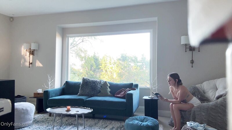Emma Ruby Caught Masturbating on Hidden Camera with ASMR Fingering