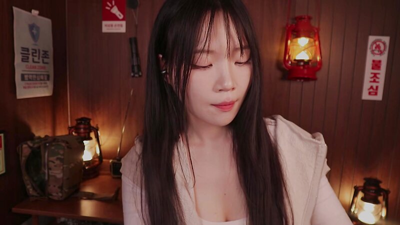 Nara Nala ASMR Thicc Asian Caring Roleplay in Isolated Mountain Shelter During Heavy Storm