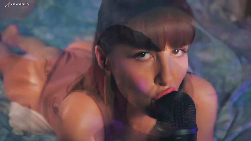 ArianaRealTV Passionate ASMR Mic Licking and Layered Breathing Sounds