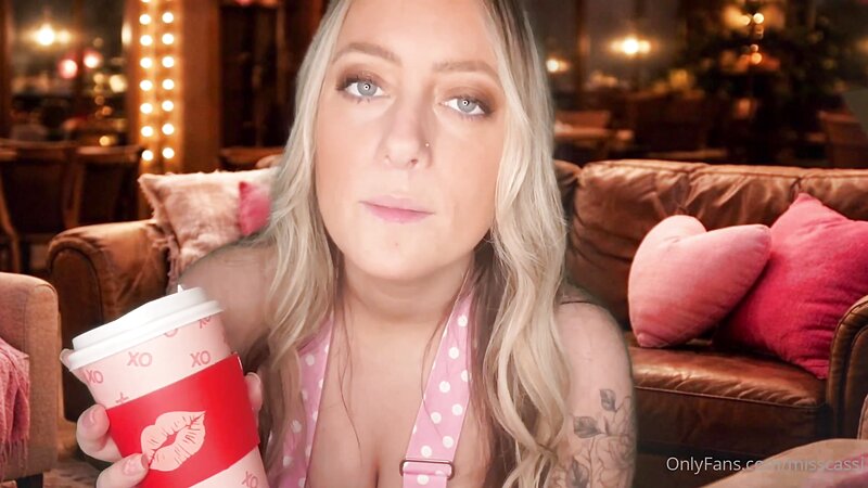 Miss Cassi ASMR Brunette NSFW Coffee Shop Valentines Roleplay POV