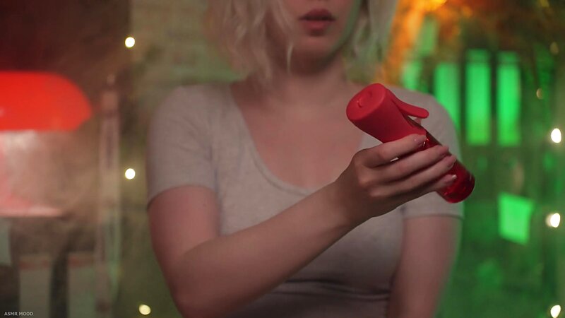 Grace in Wet T-Shirt ASMR Cosplay Challenge