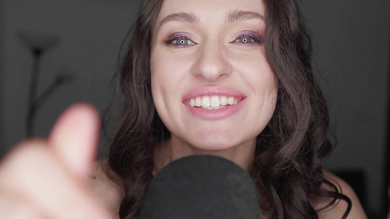 ZoyaMur ASMR Aggressive Fabric Scratching and Fishnet Wet Mouth Sounds in Lingerie