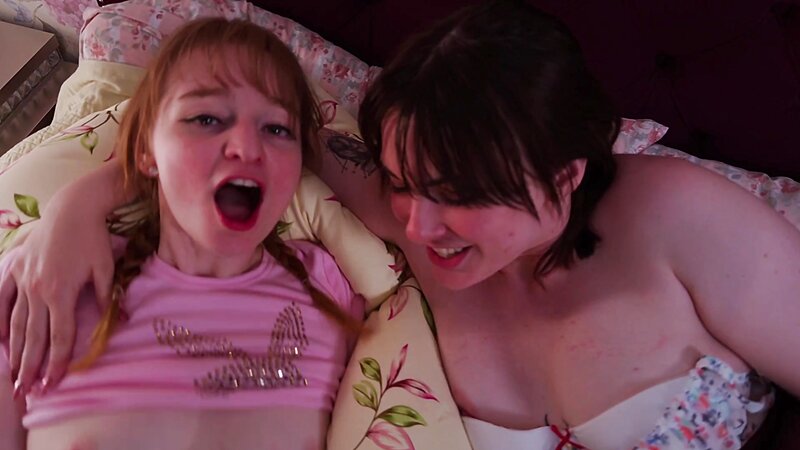 Miss Malorie Switch and Delilah Cass Taboo Stepdaughter Punishment Roleplay with StepDad's Cock