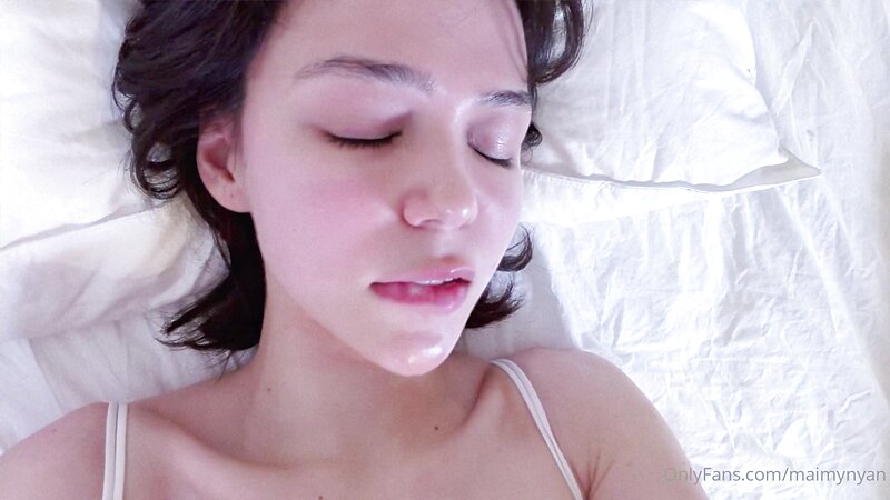 MaimyNyan ASMR Pussy Tease and Finger Sucking Masturbation