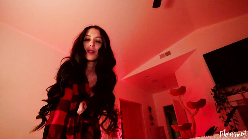 RheaSweet Busty Milf Craving Hard Cock in POV creampie