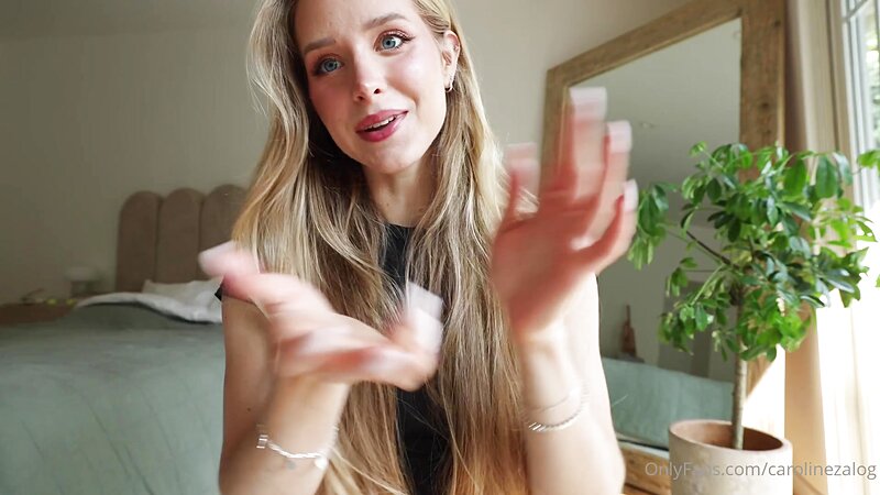 Caroline Zalog See-Through Tights Try-On Haul in ASMR Teen Style