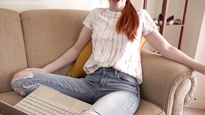 Legendarylootz Asian Cock Slut in POV Roleplay Riding Dildo