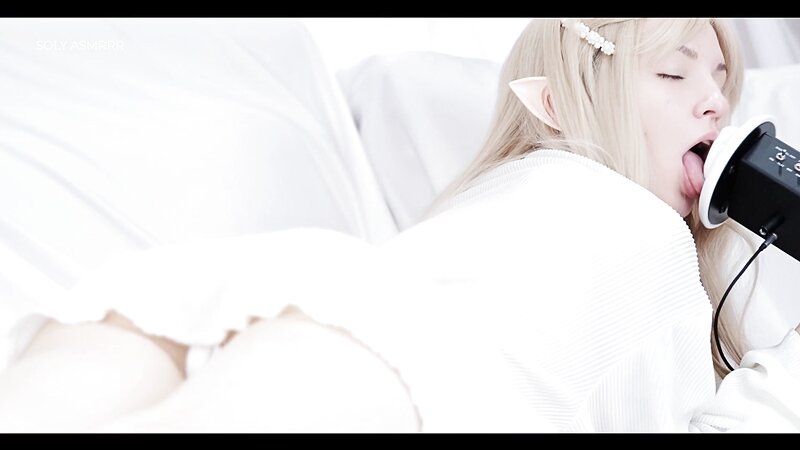 Soly ASMR Little Elf Teasing with Sloppy Licking and Blowjob Sounds