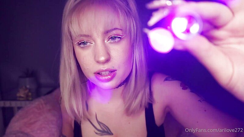 AriLove ASMR Roleplay Cranial Nerve Exam Blowjob in POV Teen Style