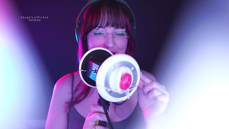 SkepticalPickle ASMR Wet Layered Blowjob Sucking Sounds Close Audio
