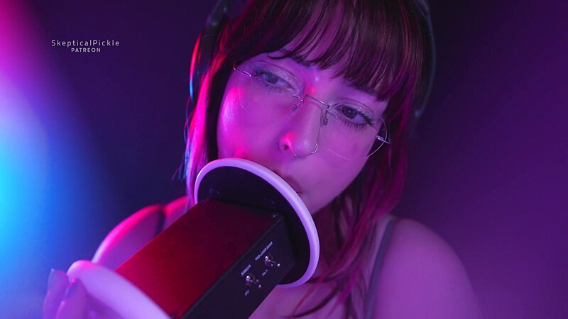 SkepticalPickle ASMR Wet Layered Blowjob Sucking Sounds Close Audio
