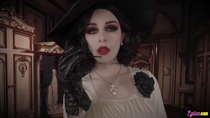 Egilea ASMR - [EXCLUSIVE-VIDEO] Lady Dimitrescu Smoking