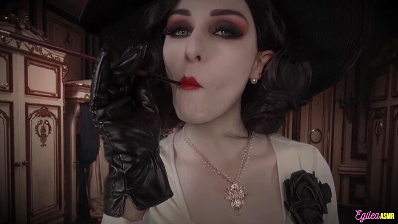 Egilea ASMR - [EXCLUSIVE-VIDEO] Lady Dimitrescu Smoking