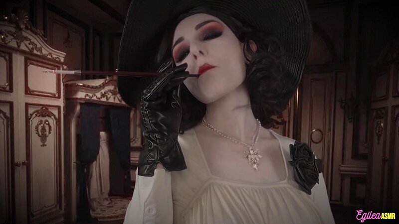 Egilea ASMR - [EXCLUSIVE-VIDEO] Lady Dimitrescu Smoking