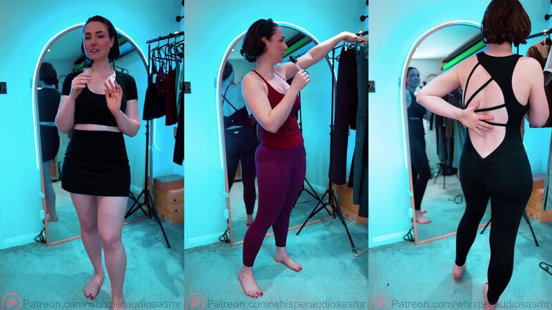 WhisperAudios ASMR - 15 April 2026 - Gym-Wear Try-On Haul (Throne Gifts)