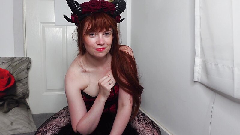 Jodie Marie ASMR Succubus Fantasy Massage with Lense Licking and Kisses