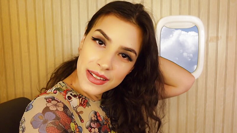 Irma La Dulce ASMR Roleplay - Older Woman Seduces You on a Plane POV