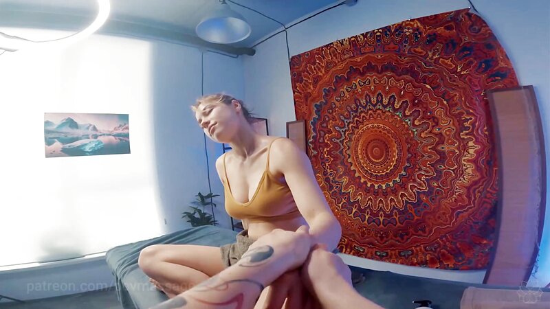 ASMR Massage - 11 May 2026 - Shoulders Relaxing Massage on Table by Yolana POV to Casandra D
