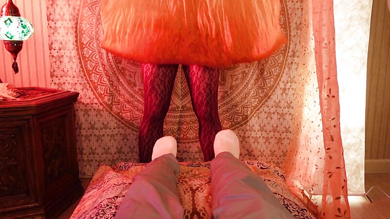 Irma La Dulce ASMR Twin Guru Roleplay in Private Tent with Fireplace Sounds