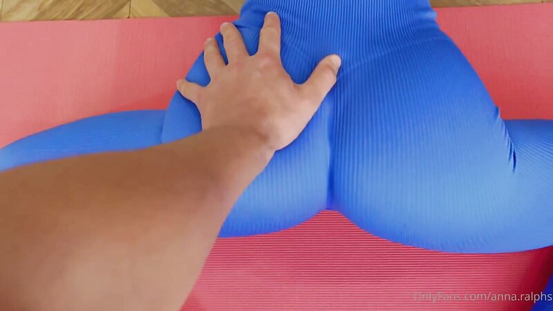 Anna Ralphs Gets Pounded During Yoga Session with Blowjob