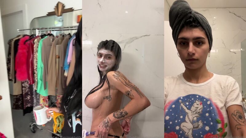 Mia Khalifa Shower Video Showing Full Boobs