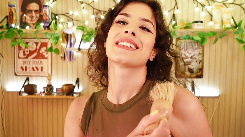 Irma La Dulce Sexy Spanish Barber Flirting and Seduction ASMR POV Roleplay