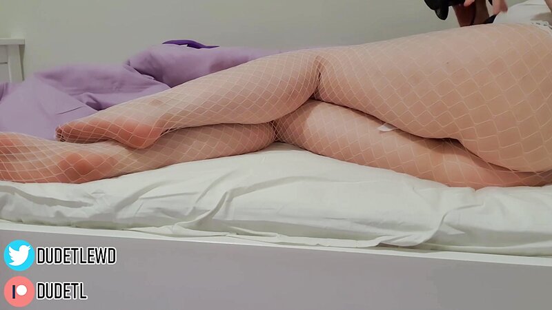 DTL Thighs and Feet Fetish ASMR Massage with Booty Focus