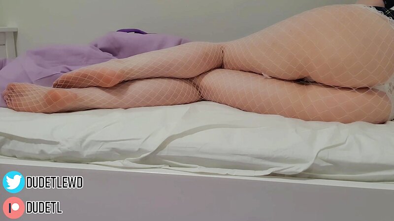 DTL Thighs and Feet Fetish ASMR Massage with Booty Focus