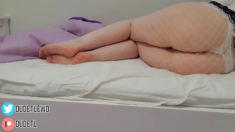 DTL Thighs and Feet Fetish ASMR Massage with Booty Focus
