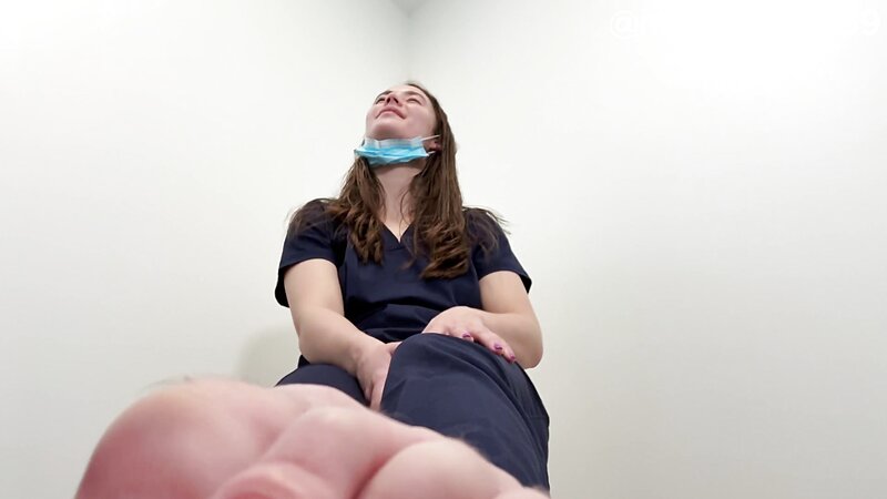 Nursebunny69 Smell My Stinky Socks and Toes with Tape Gag ASMR