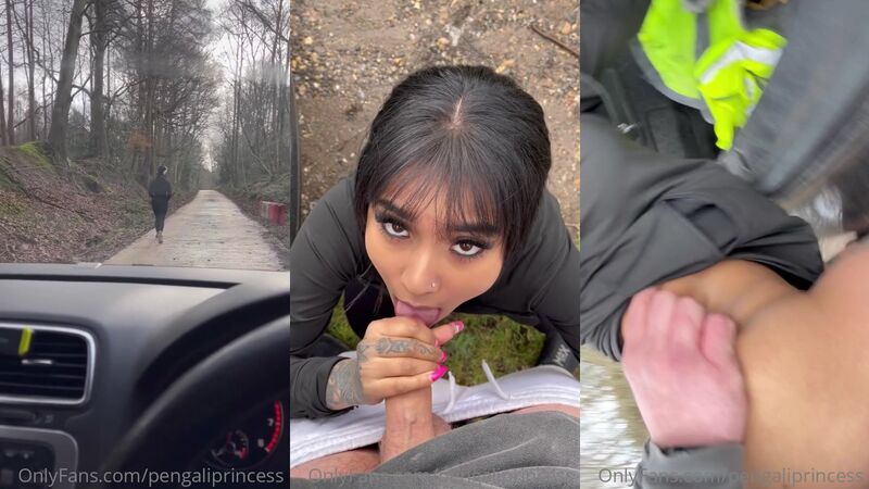 Yasmina Khan - Fucked by a Stranger in a Park
