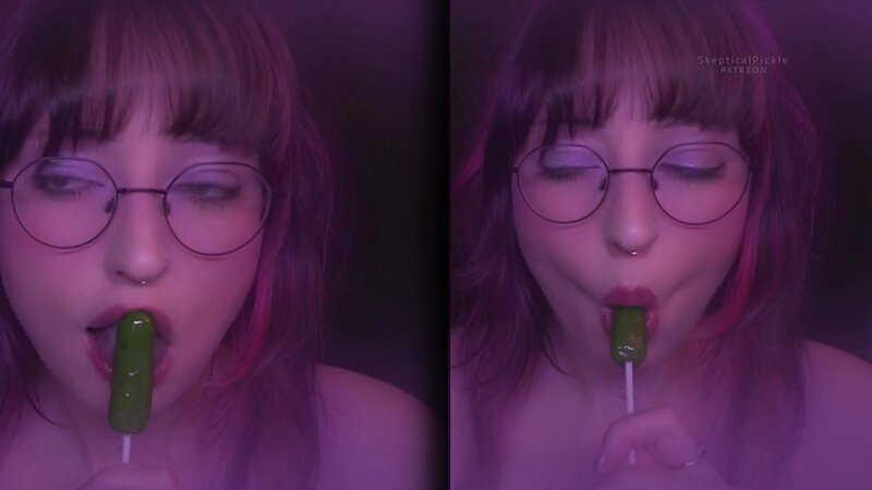 SkepticalPickle ASMR - 31 May 2026 - Twins Sucking Pickle Lolipop, Mic in Bra Experiment, & Sucking Audio (Platinum)