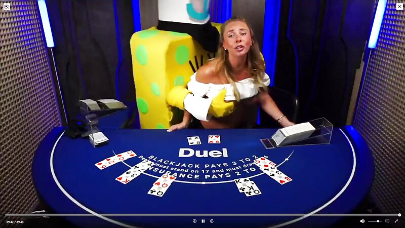Pregnant Bonnie Blue Gets Fucked While Dealing Cards at the Casino